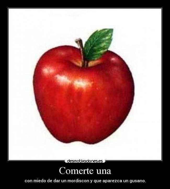 Comerte una -