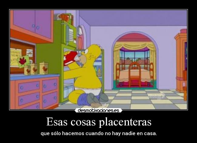 Esas cosas placenteras - 