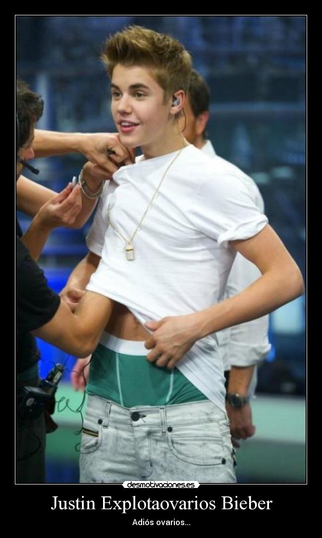 Justin Explotaovarios Bieber -