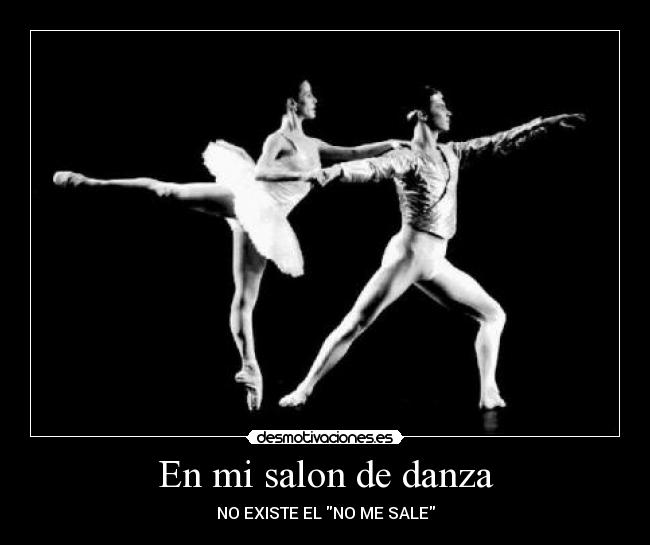En mi salon de danza -