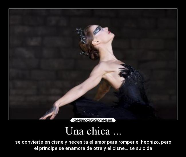 Una chica ... -
