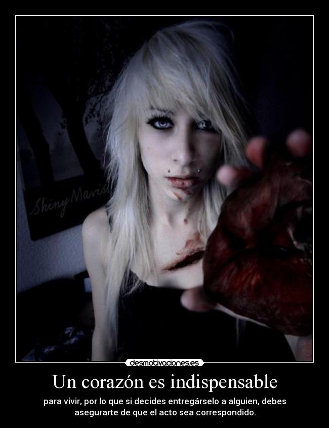 Un corazón es indispensable - 