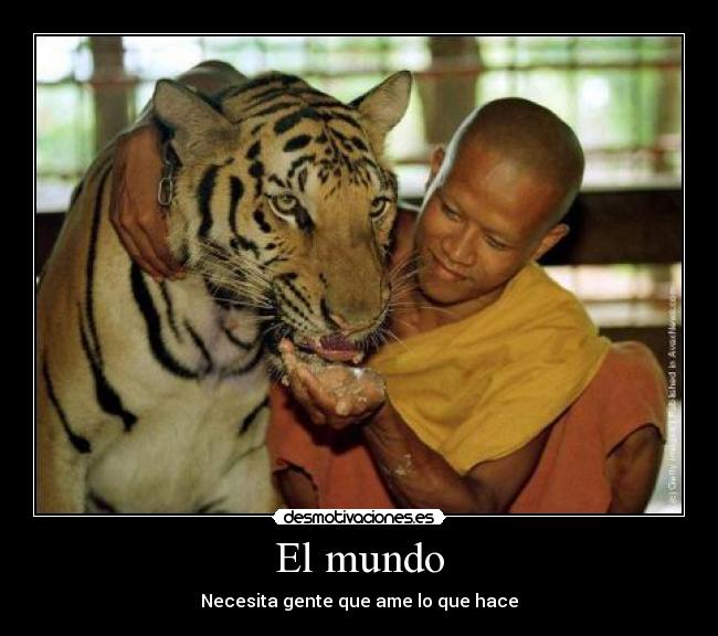 El mundo - Necesita gente que ame lo que hace