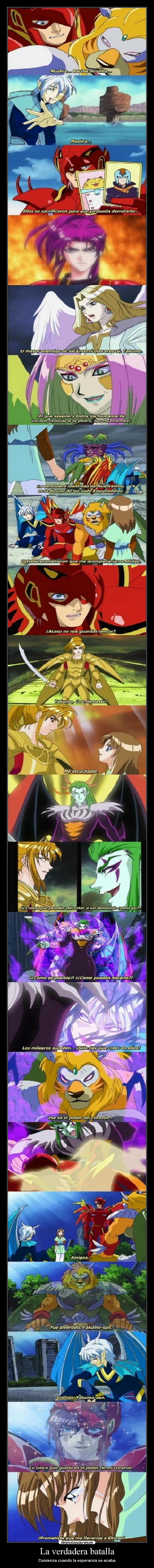 La verdadera batalla - Comienza cuando la esperanza se acaba.