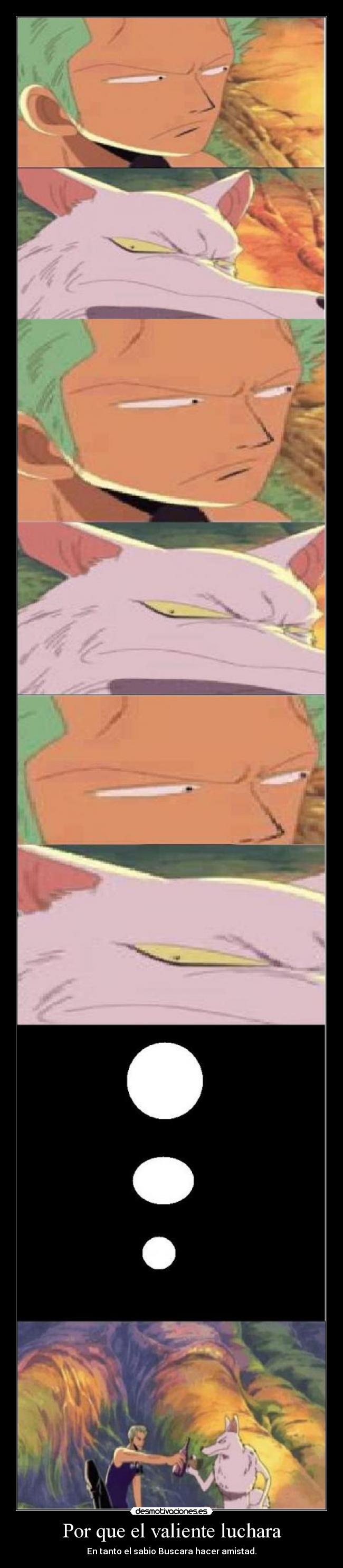 Por que el valiente luchara - 