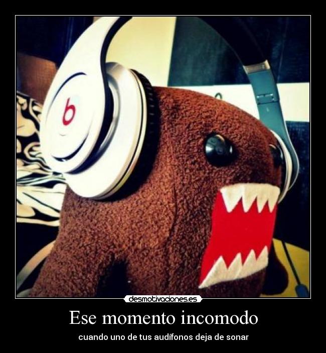 Ese momento incomodo -