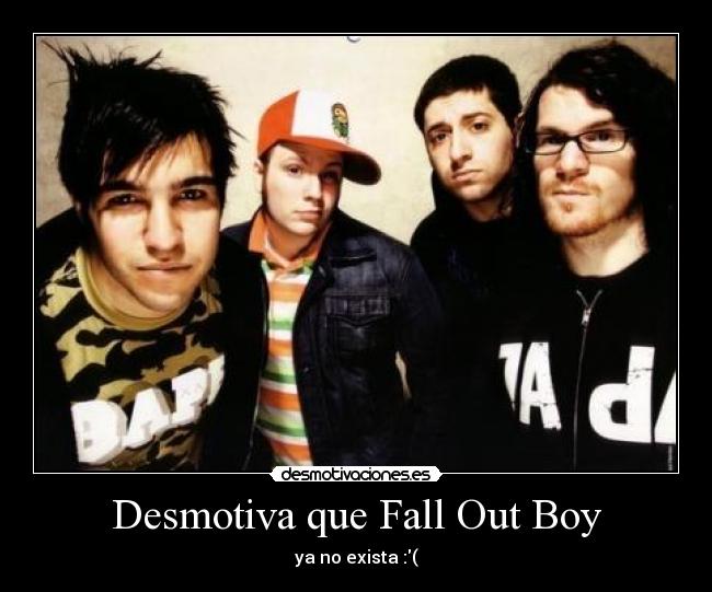 Desmotiva que Fall Out Boy -