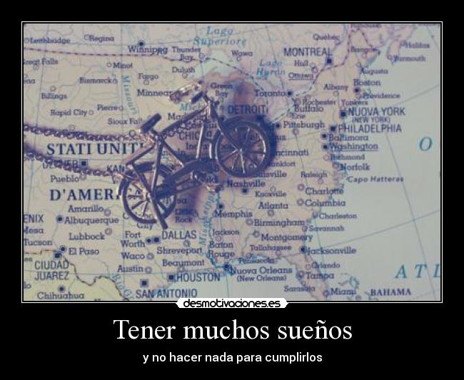 Tener muchos sueños - 