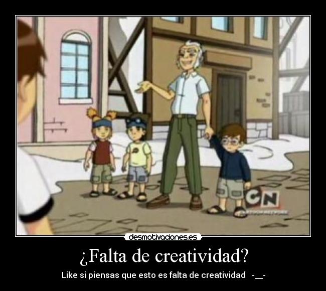 ¿Falta de creatividad? - Like si piensas que esto es falta de creatividad   -__-