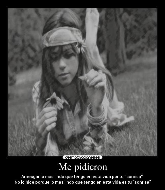 Me pidieron - 