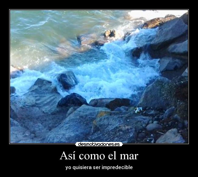 Así como el mar - 