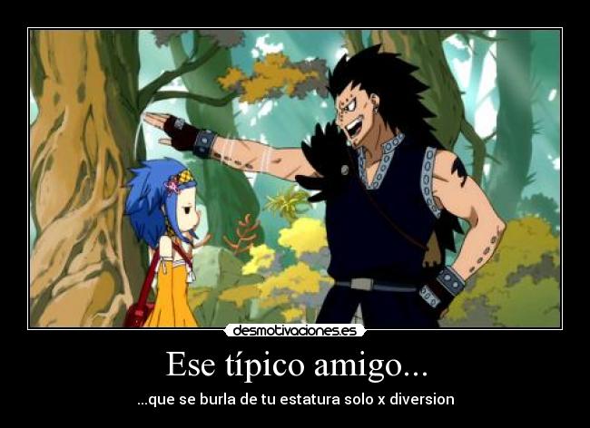 Ese típico amigo... -