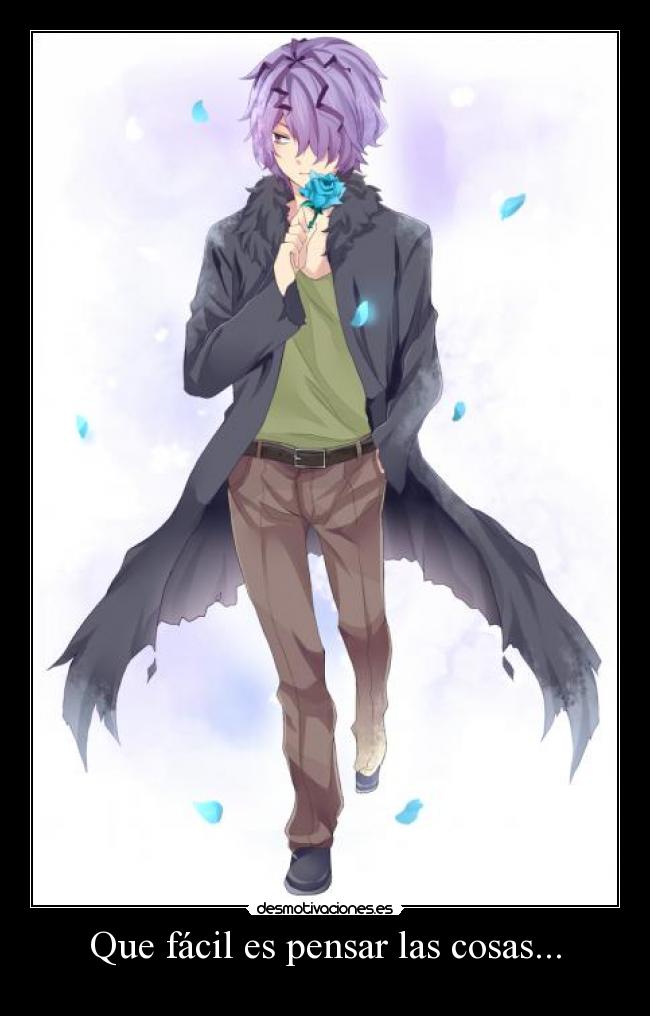 Que fácil es pensar las cosas... - 