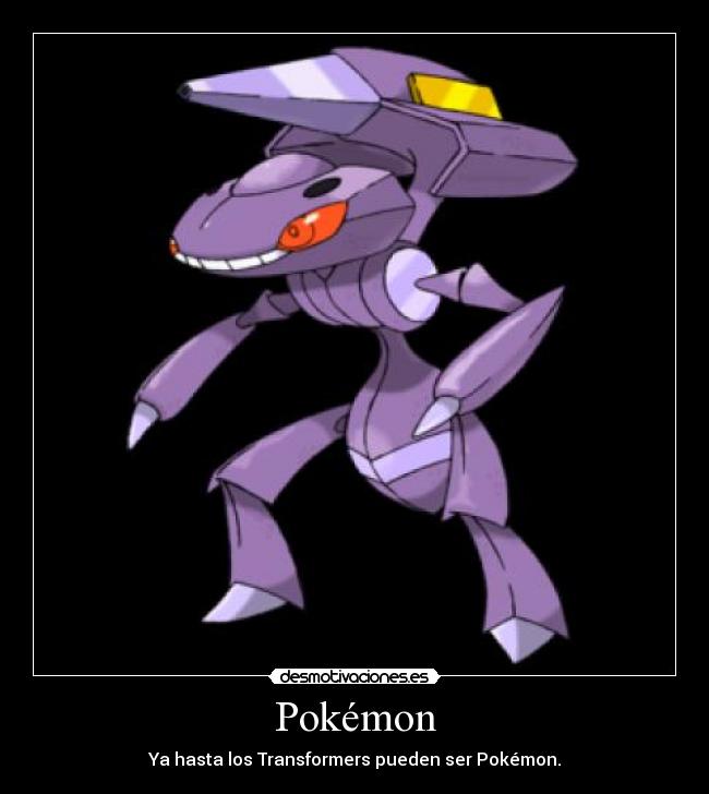 Pokémon - Ya hasta los Transformers pueden ser Pokémon.