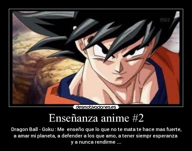 carteles anime ensenansa anime desmotivaciones