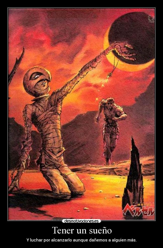Tener un sueño -