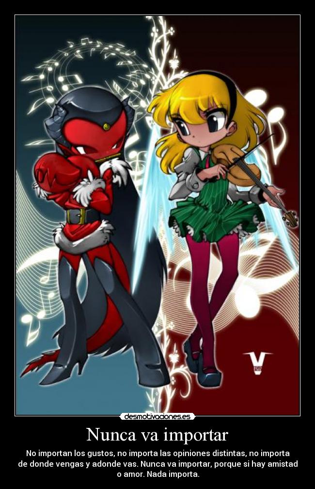 Nunca va importar - 