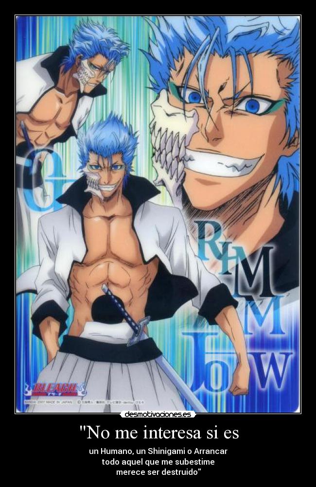 No me interesa si es -