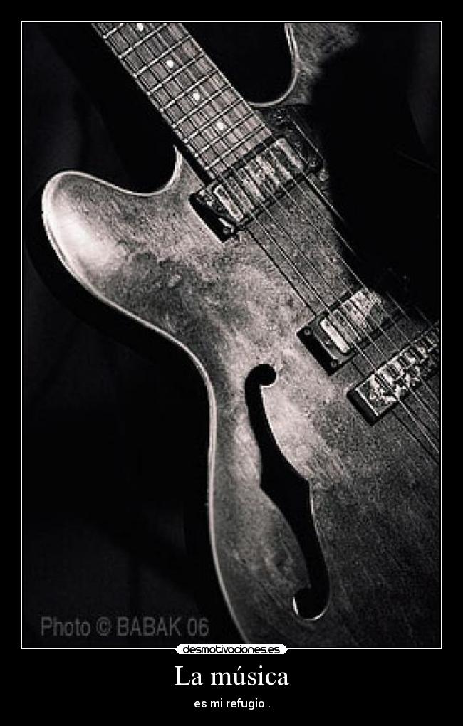 La música -