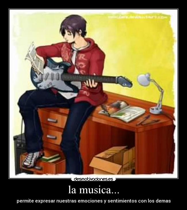 carteles musica desmotivaciones