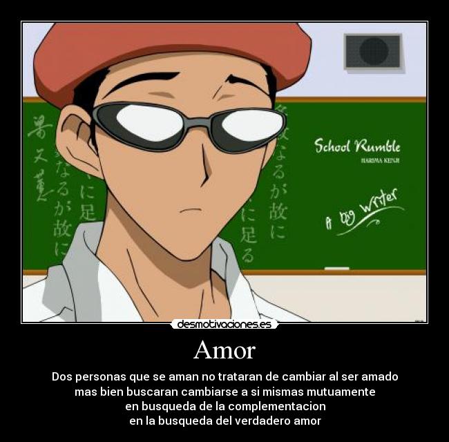 carteles amor anime manga amigos otaku amor desmotivaciones