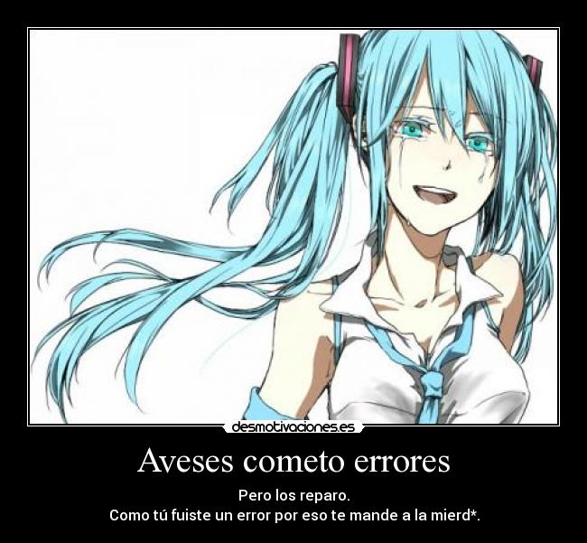 Aveses cometo errores - 