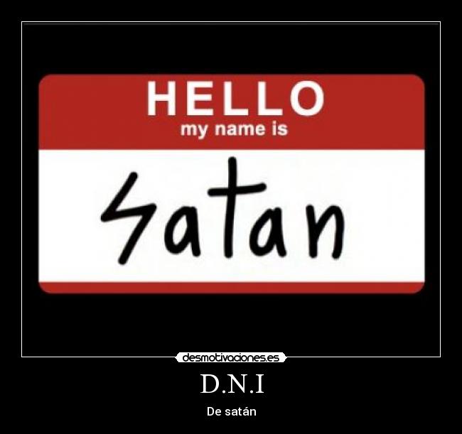 D.N.I - De satán