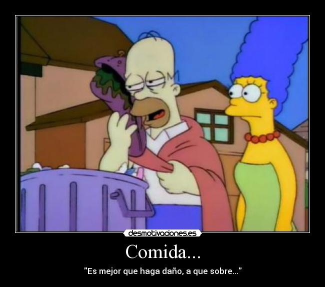 carteles comida number1 desmotivaciones