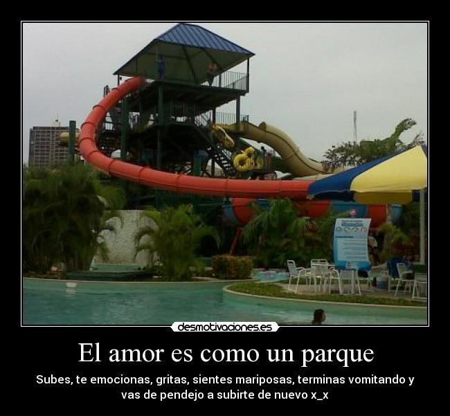 El amor es como un parque -