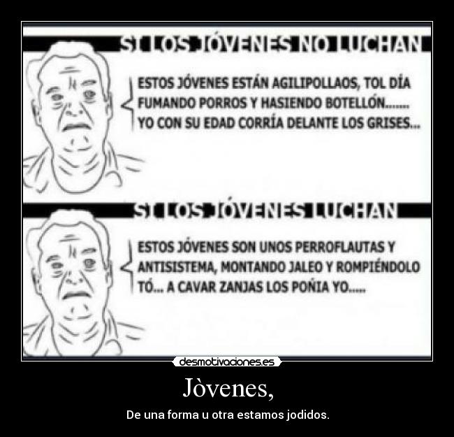 Jòvenes, - 