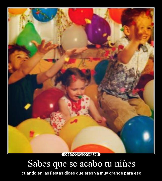 carteles fiestas cumpleanos desmotivaciones