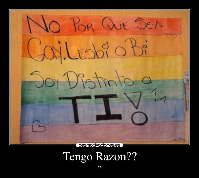 Tengo Razon?? -