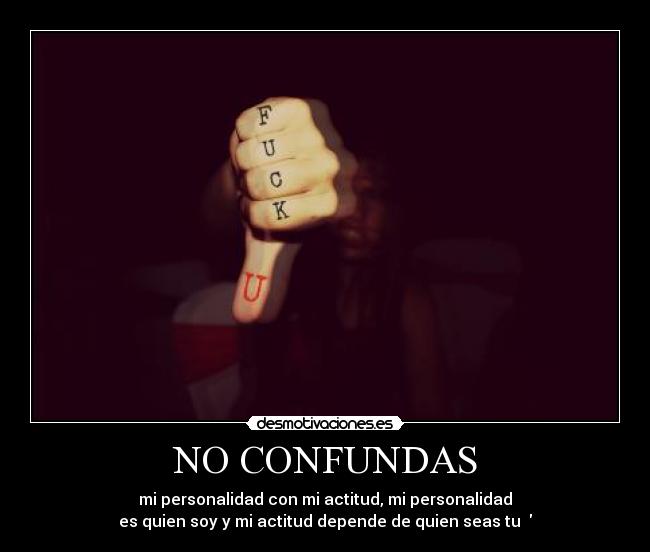 NO CONFUNDAS -