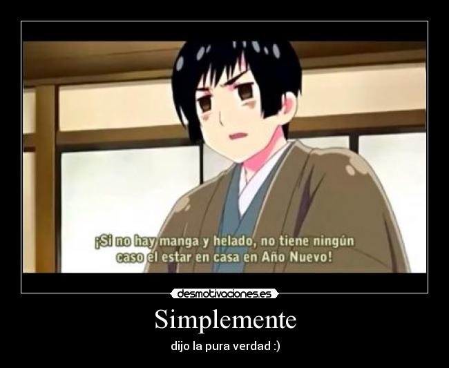 Simplemente -