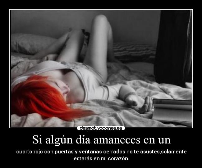 Si algún día amaneces en un - 