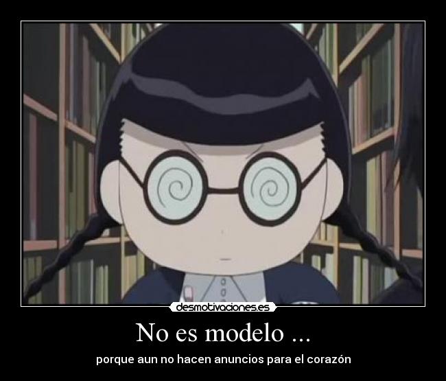 No es modelo ... -