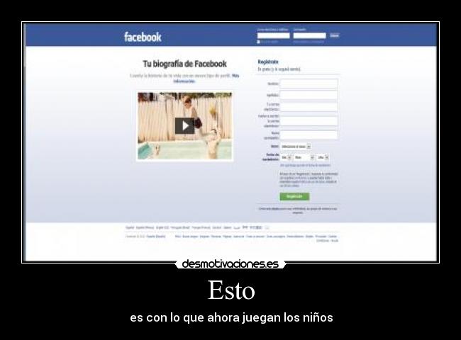 Esto - es con lo que ahora juegan los niños