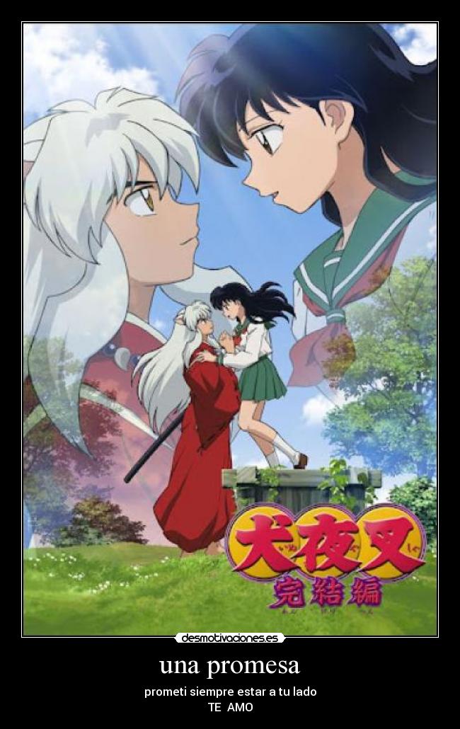 una promesa - prometi siempre estar a tu lado
TE AMO