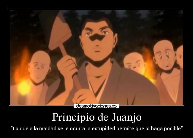 Principio de Juanjo -