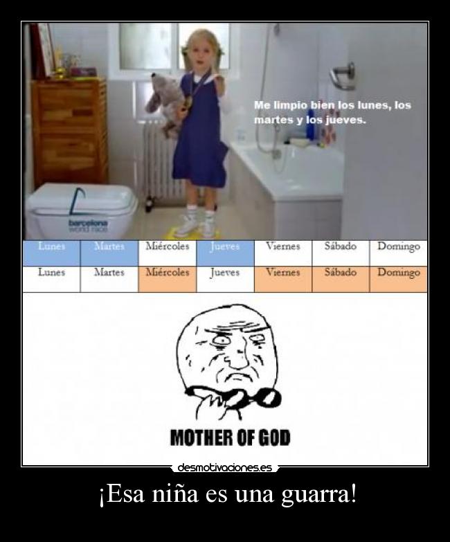 ¡Esa niña es una guarra! - 