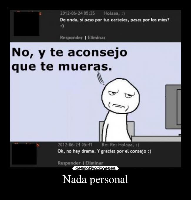 Nada personal - 