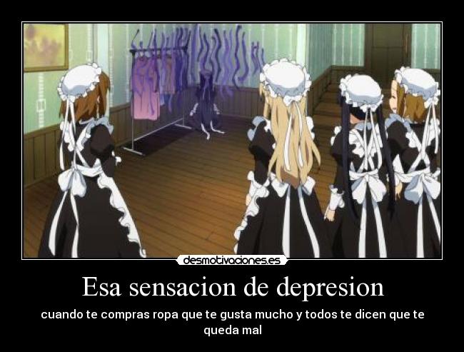 Esa sensacion de depresion -