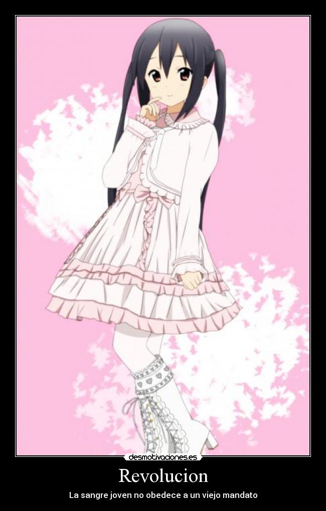 Revolucion - La sangre joven no obedece a un viejo mandato