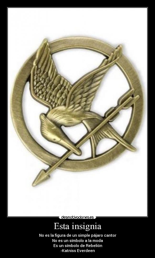 Esta insignia -