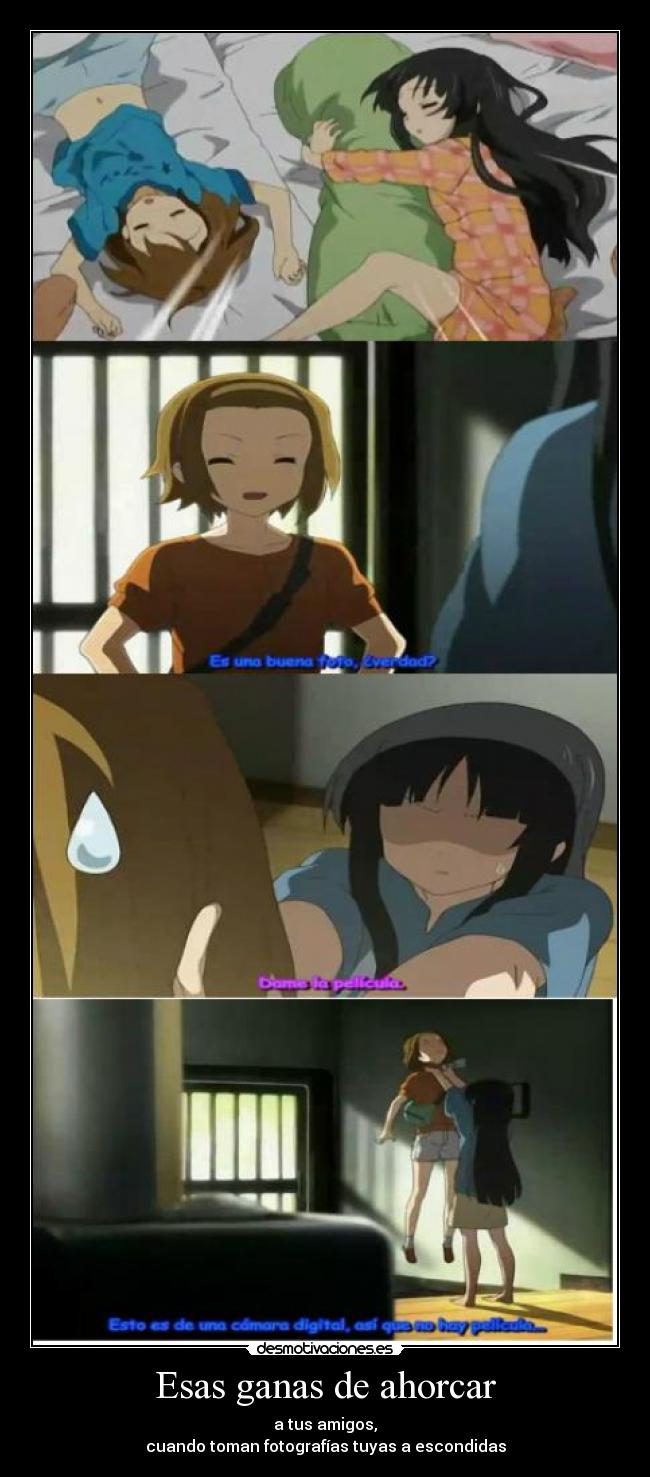 Esas ganas de ahorcar -