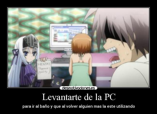 Levantarte de la PC -