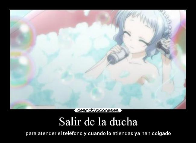 Salir de la ducha - 
