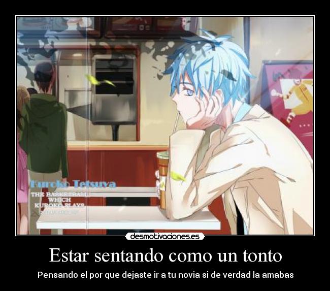 Estar sentando como un tonto -