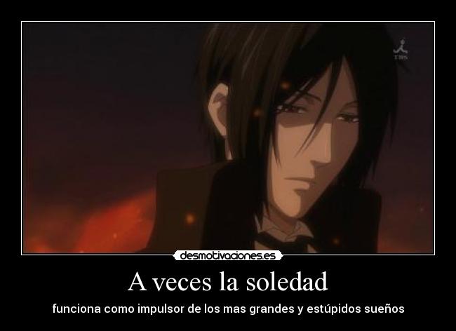 A veces la soledad -