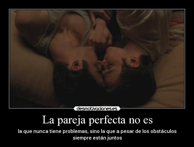 La pareja perfecta no es -
